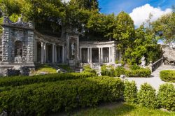 L'elegante giardino di  Casa museo Lodovico Pogliaghi