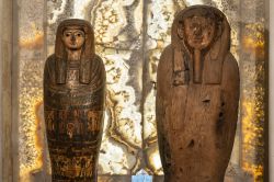 Reperti egizi all'interno di  Casa museo Lodovico Pogliaghi