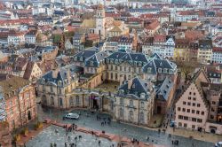 Il centro di Strasbourg, in Francia, fotografato dalla Cattedrale di Strasburgo. Si nota Paiais Rohan, che è la sede dei più importanti musei della città - © ...