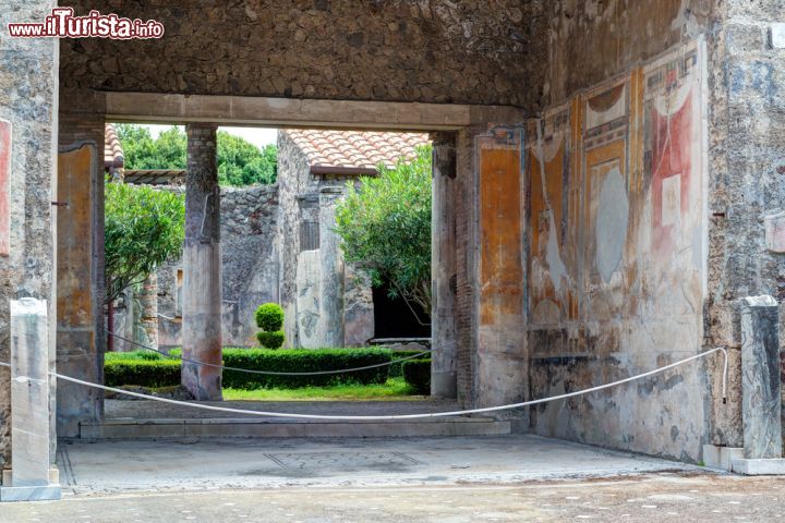 Immagine Le ville romane ritrovate a Pompei sono ricche di mirabili esempi di affreschi e pavimenti a mosaico, che ci raccontano uno spaccato fedele della vita degli antichi romani dell'epoca - © Viacheslav Lopatin / Shutterstock.com