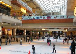 Una pista di pattinaggio di 1900 metri quadrati si trova al piano inferiore del Galleria Mall di Houston - © Postoak - CC BY-SA 3.0 - Wikimedia Commons.