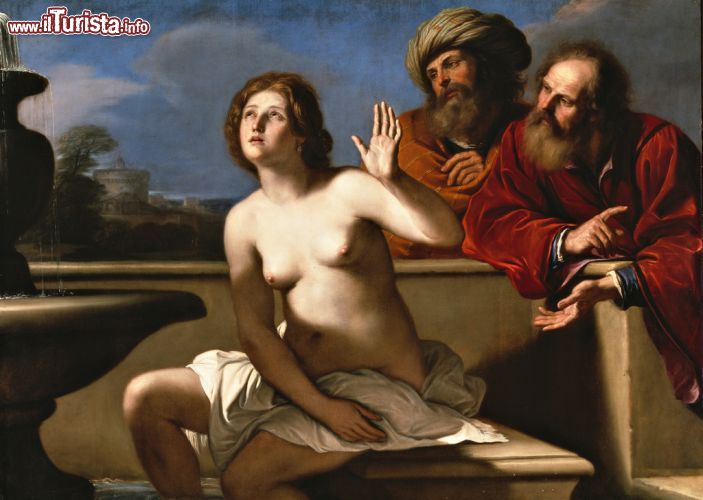 Immagine L'opera del Guercino "Susanna e i vecchioni" venne dipinta tra il 1524 e il 1525 ed è oggi esposta alla Galleria Nazionale di Parma