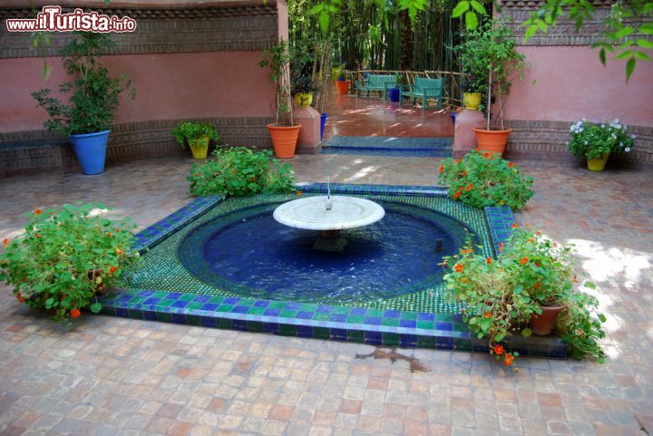Immagine La grande cura del dettaglio è una delle caratteristiche del Giardino Majorelle a Marrakech - © Amra Pasic / Shutterstock.com