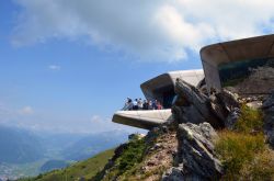 Inaugurazione del Messner Museum a Plan de Corones: la struttura ultima del progetto MMM è costruita all'interno della montagna