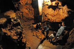 Sono delle strette scalinate ad accompagnare i visitatori in questo percorso nel sottosuolo della grotta di Saint-Cezaire-sur-Siagne dove si possono ammirare formazioni calcaree dai colori più ...