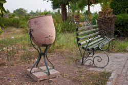 Un particolare del parco dei Giardini Menara a Marrakech (Marocco)- © Matyas Rehak / Shutterstock.com