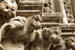 Particolare dei gargoyle a testa di drago della Cattedrale di St GIles a Edimburgo - © Matt Ragen / Shutterstock.com