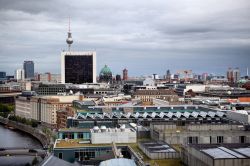 Il panorama di Berlino fotografato dalla terrazza ...