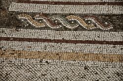 Dettaglio di un mosaico pavimentale di VIlla Adriana a Tivoli - © maurizio / Shutterstock.com