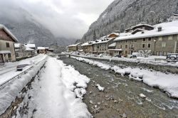 Le village Sixt fer à cheval (Alpes du ...