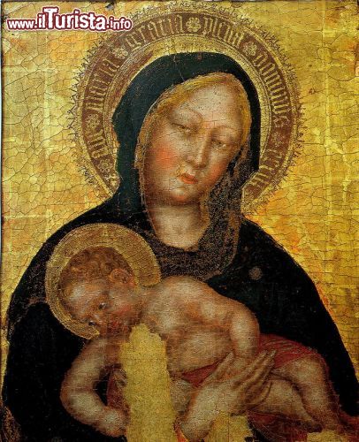Immagine La Madonna con Bambino di Gentile da Fabriano, uno dei pezzi forte della collezione della Pinacoteca Nazionale di Ferrara - © Wikimedia Commons