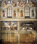Le pareti laterali della Cappella Sistina ospitano degli affreschi antecedenti alla ristrutturazione compiuta da Michelangelo - Come spesso accade per le grandi costruzioni e i grandi ...