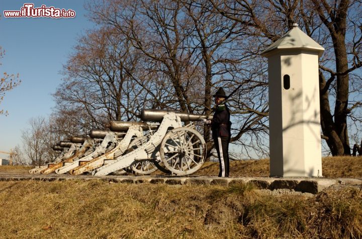 Immagine Guardia e batteria di cannoni al castello di Akershus ad Oslo - © Ingvar Tjostheim / Shutterstock.com