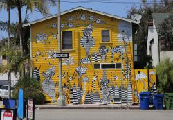 Una caratteristica casa in legno dipinta a Venice, Los Angeles - © photogolfer / Shutterstock.com 