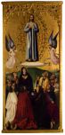 Ascensione di Cristo, opera di Ludovico Brea, una  tempera a olio su tavola