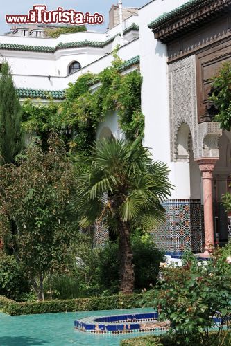 Immagine Dettaglio del giardino della Grande Moschea di Parigi - © bensliman hassan / Shutterstock.com