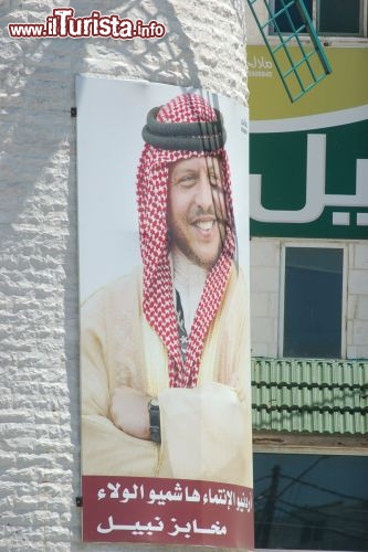 Immagine il re della Giordania Abdullah
