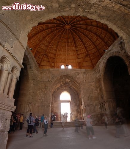 Immagine L'interno della cupola del Palazzo Omayyade