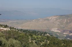 Le alture del Golan e il Lago di Tiberiade