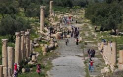 Le rovine di Umm Qais