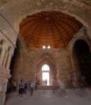 L'interno della cupola del Palazzo Omayyade