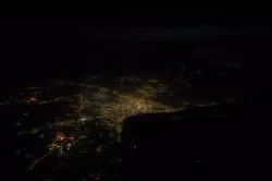 Damasco in volo, di notte