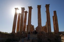 Il Tempio di Artemide al tramonto