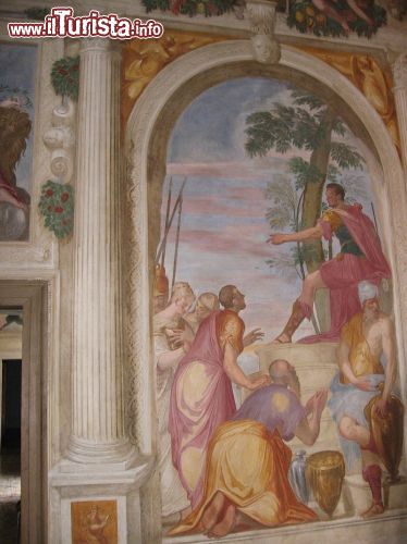 Immagine L'affresco sulla vita di Scipione: è opera di Giovanni Battista Zelotti e si trova all'interno di Villa Caldogno - © Hans A. Rosbach - CC BY-SA 2.5 - wikipedia.org