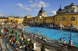 E' possibile fare il bagno all'aperto ...