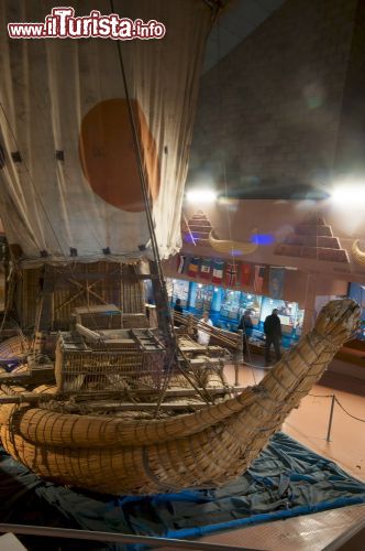 Immagine Una barca di papiro creata da Thor Heyerdahl, esposta al museo Kon-Tiki di Oslo - © Kon-Tiki Museet / www.kon-tiki