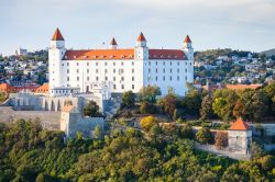 Il castello di Bratislava è il simbolo della città slovacca. Proprio grazie alla sua posizione su una collina, è stato per secoli il punto di riferimento principale della ...