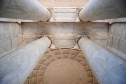 Un particolare del soffitto del Memoriale dedicato a Thomas Jefferson, realizzato con pregiati marmi americani - foto © Orhan Cam / Shutterstock.com