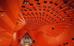 Soffitto della Concert Hall, Opera House di Sydney - Ispirata nella sua altezza ad una cattedrale, la sala principale del teatro dell'opera di Sydney ha splendidi interni in legno e un soffitto ...