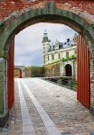 L'entrata alla fortezza di Kronburg, il celebre castello di Amleto a Helsingor, l'isola nella Danimarca nord-orientale - © LIUDMILA ERMOLENKO / Shutterstock.com