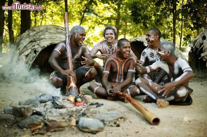 Tribù di aborigeni in Australia