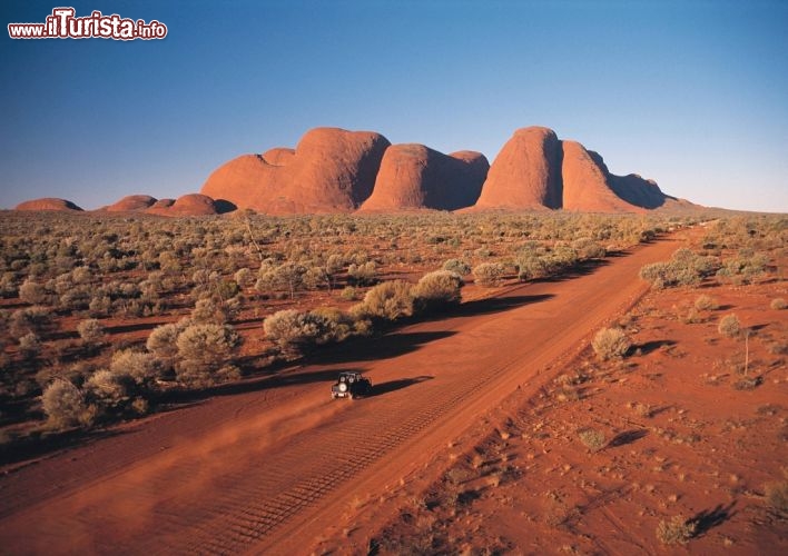 Kata Tjuta, i Monti Olgas: si trovano vicino ad Ayers Rock (Uluru)