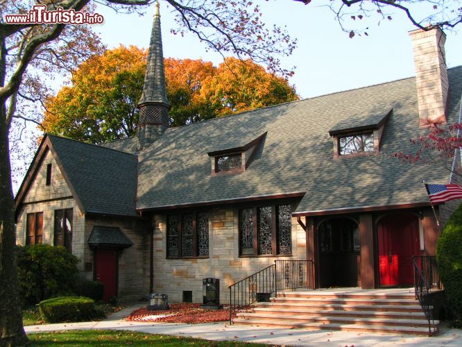 Immagine La chiesa di St Philips a Dyker Heights, quartiere di Brooklyn New York City - © wipidedia.org