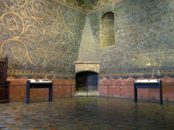 Una delle sale all'interno del Palazzo dei Papi di Avignone