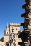 La terrazza sul Palazzo dei Papi di Avignone