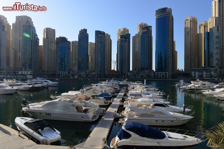 Immagine Lo Yacht club di DUBAI marina - © Luca Pelagatti