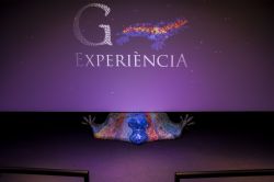 Schermo per visione 4D alla Sala 4D al Museo Interattivo dedicato a Gaudì a Barcellona - © Claudia Casadei / amarcordbarcellona.com