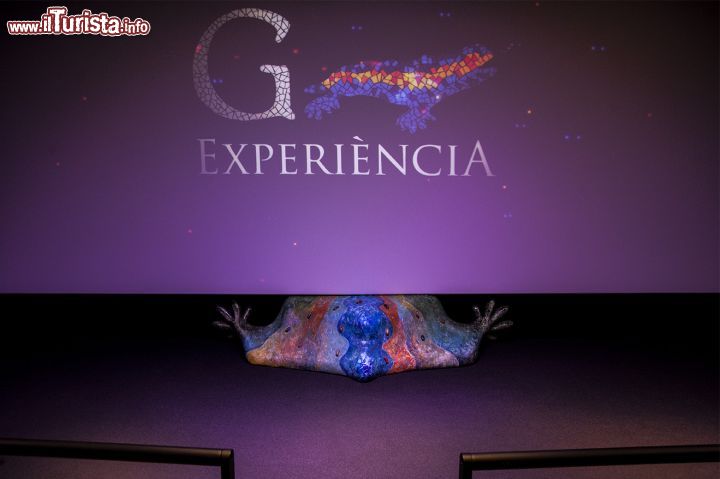 Immagine Schermo per visione 4D alla Sala 4D al Museo Interattivo dedicato a Gaudì a Barcellona - © Claudia Casadei / amarcordbarcellona.com