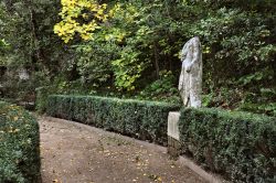 Passeggiata nel vasto parco di Villa Gregoriana a Tivoli - © maurizio / Shutterstock.com