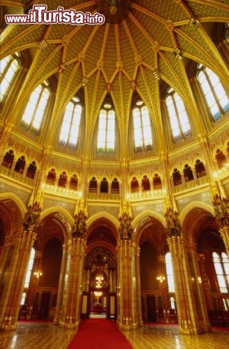 Parlamento interno, Budapest 