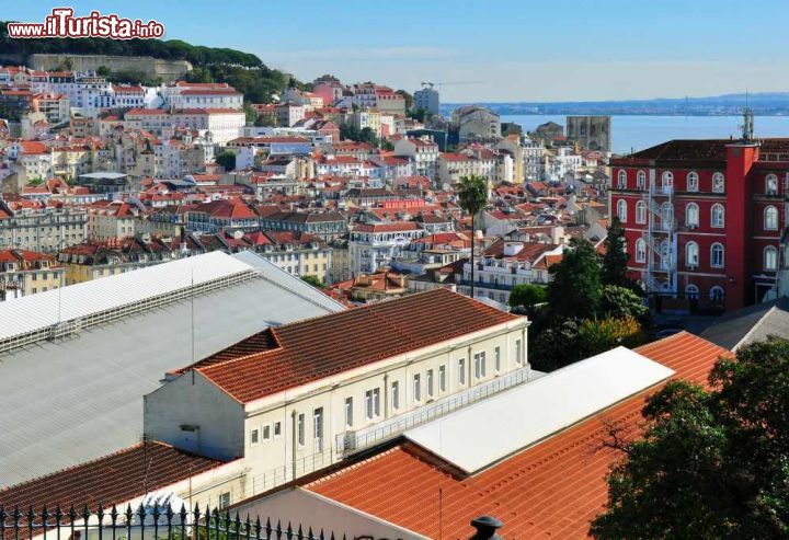 Immagine Il panorama di Lisbona fotografato da Principe Real - © Arseniy Krasnevsky / Shutterstock.com