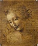 Un capolavoro di Leonardo da Vinci, La Scapigliata, esposto al Met Breuer di New York. Il dipinto è in genere custodito dalla Galleria Nazionale di Parma - © Met Breuer