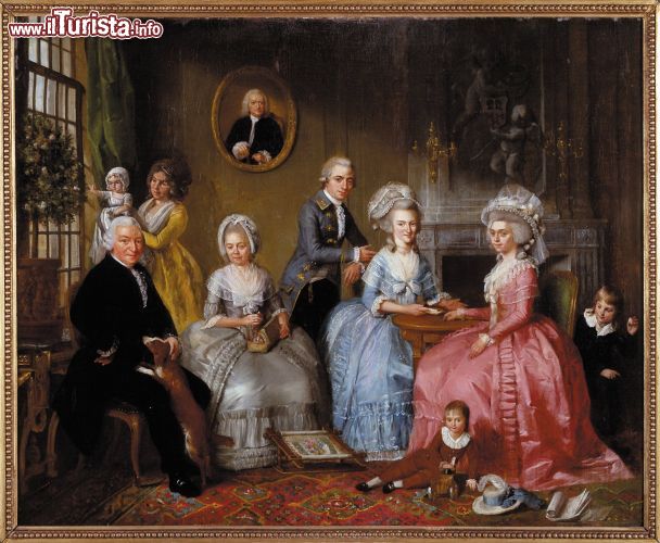 Immagine Un ritratto della storica famiglia dei Van Loon come si può ammirare all'interno della casa-museo