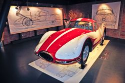 Una Fiat Turbina del 1954, e ralitivi progetti, esposta al Museo Automobile di Torino - © ROBERTO ZILLI / Shutterstock.com 