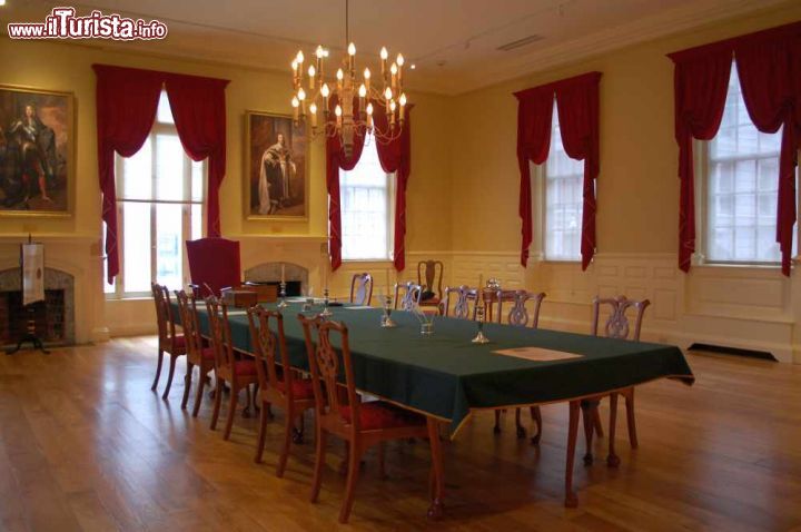 Immagine La Council Chamber, il cuore della Old State House di Boston