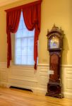 Un particolare dell'arredamento d'epoca della Council Chamber, la grande sala della Old State House di Boston - © Brian M. Kutner